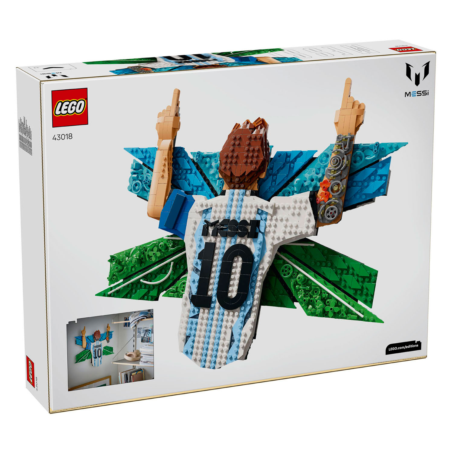 LEGO Editions 43018 Lionel Messi Viering