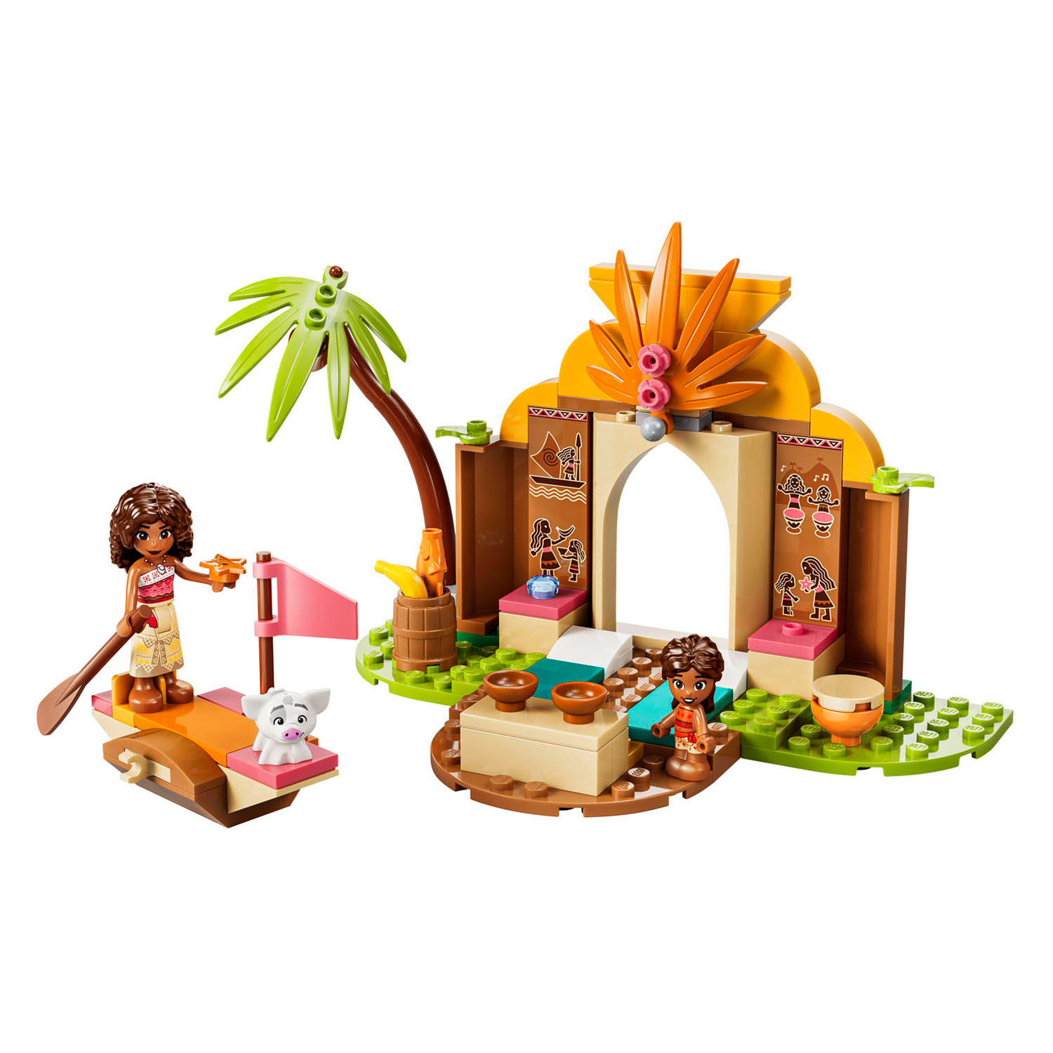LEGO Disney Princess 43282 Dorpshuis en Boot