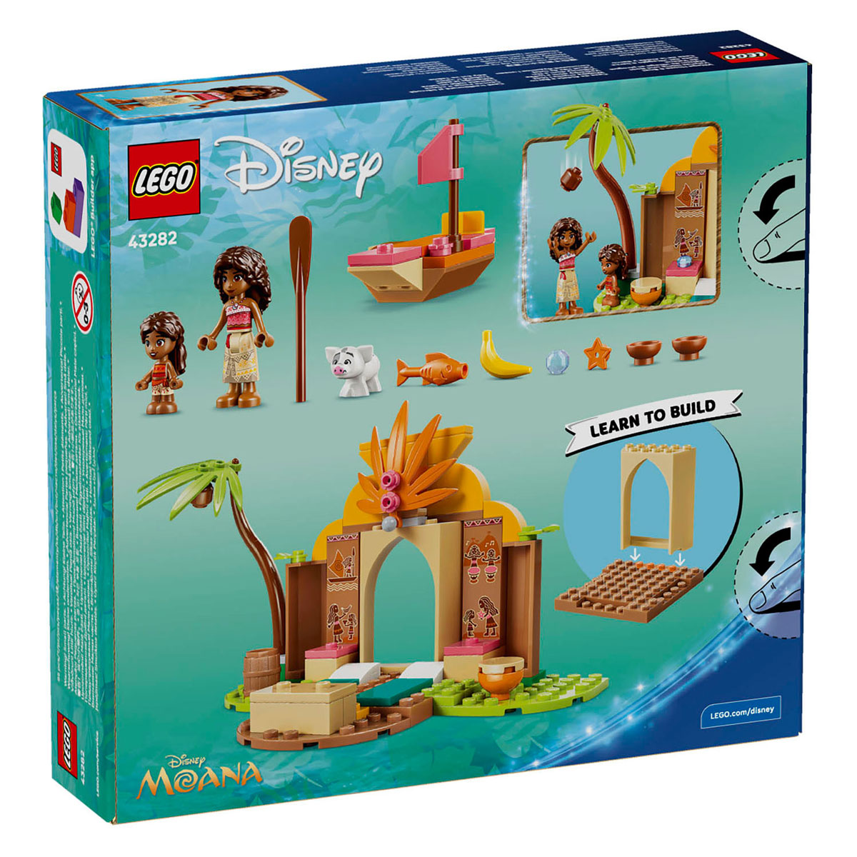 LEGO Disney Princess 43282 Dorpshuis en Boot