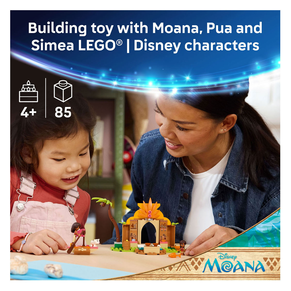 LEGO Disney Princess 43282 Dorpshuis en Boot