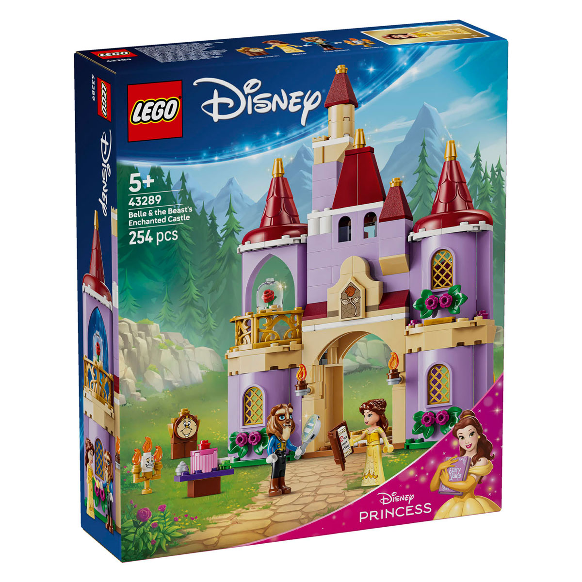 LEGO Disney Princess 43289 Het Betoverde Kasteel van Belle en het Beest