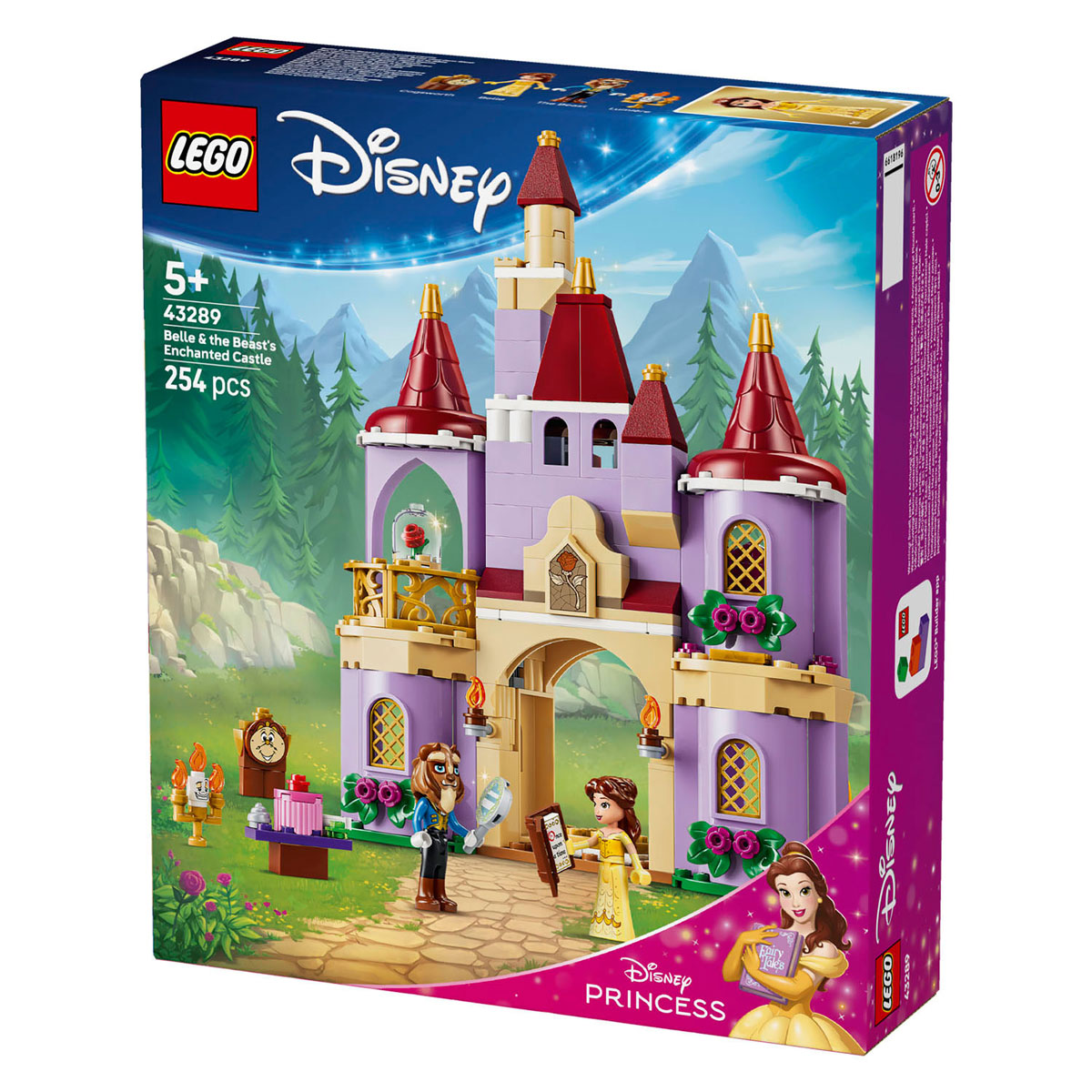 LEGO Disney Princess 43289 Het Betoverde Kasteel van Belle en het Beest