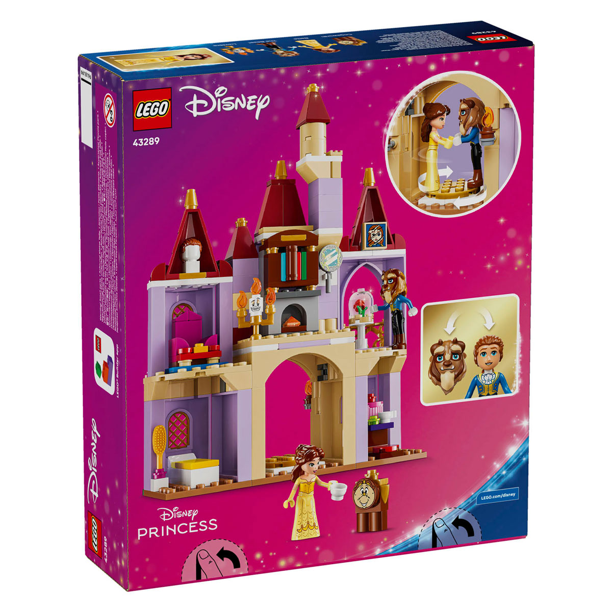 LEGO Disney Princess 43289 Het Betoverde Kasteel van Belle en het Beest