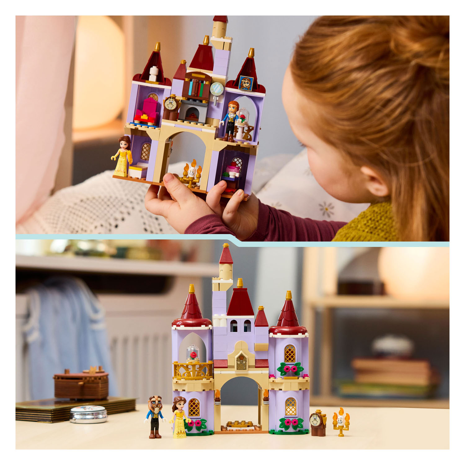 LEGO Disney Princess 43289 Het Betoverde Kasteel van Belle en het Beest