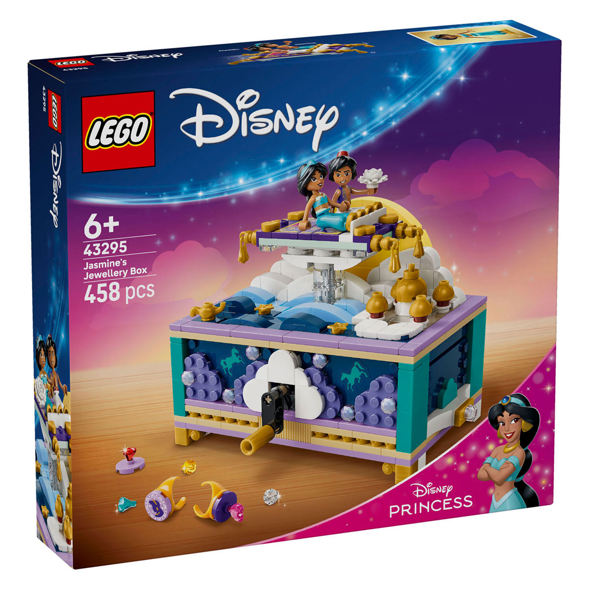 LEGO Disney Princess 43295 Jasmines Sieradendoos