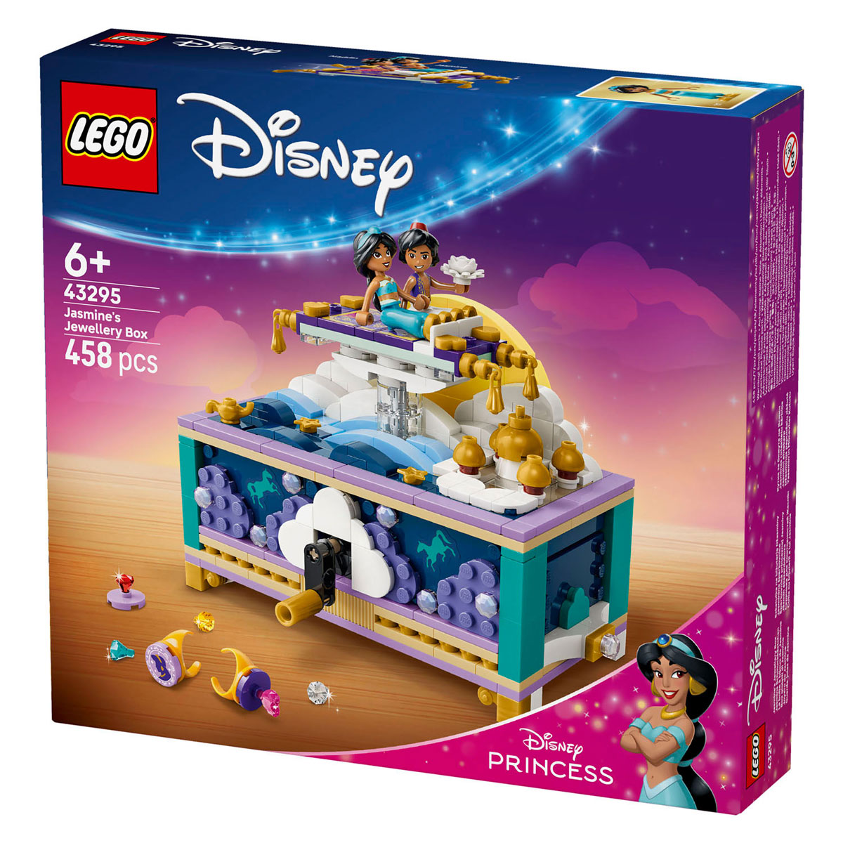 LEGO Disney Princess 43295 Jasmines Sieradendoos