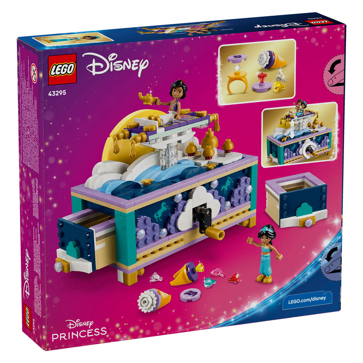 LEGO Disney Princess 43295 Jasmines Sieradendoos