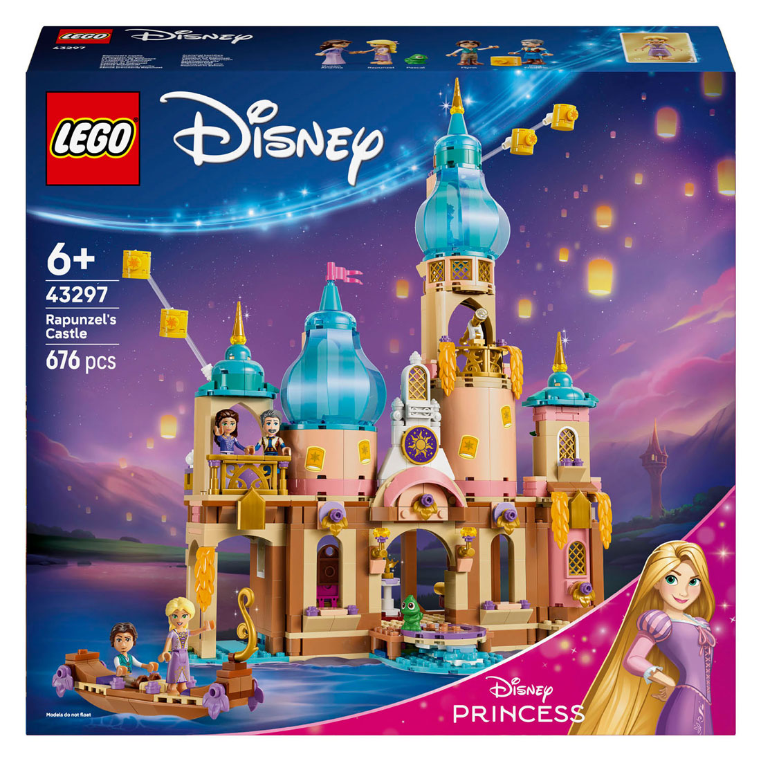 LEGO Disney Princess 43297 Rapunzels Kasteel