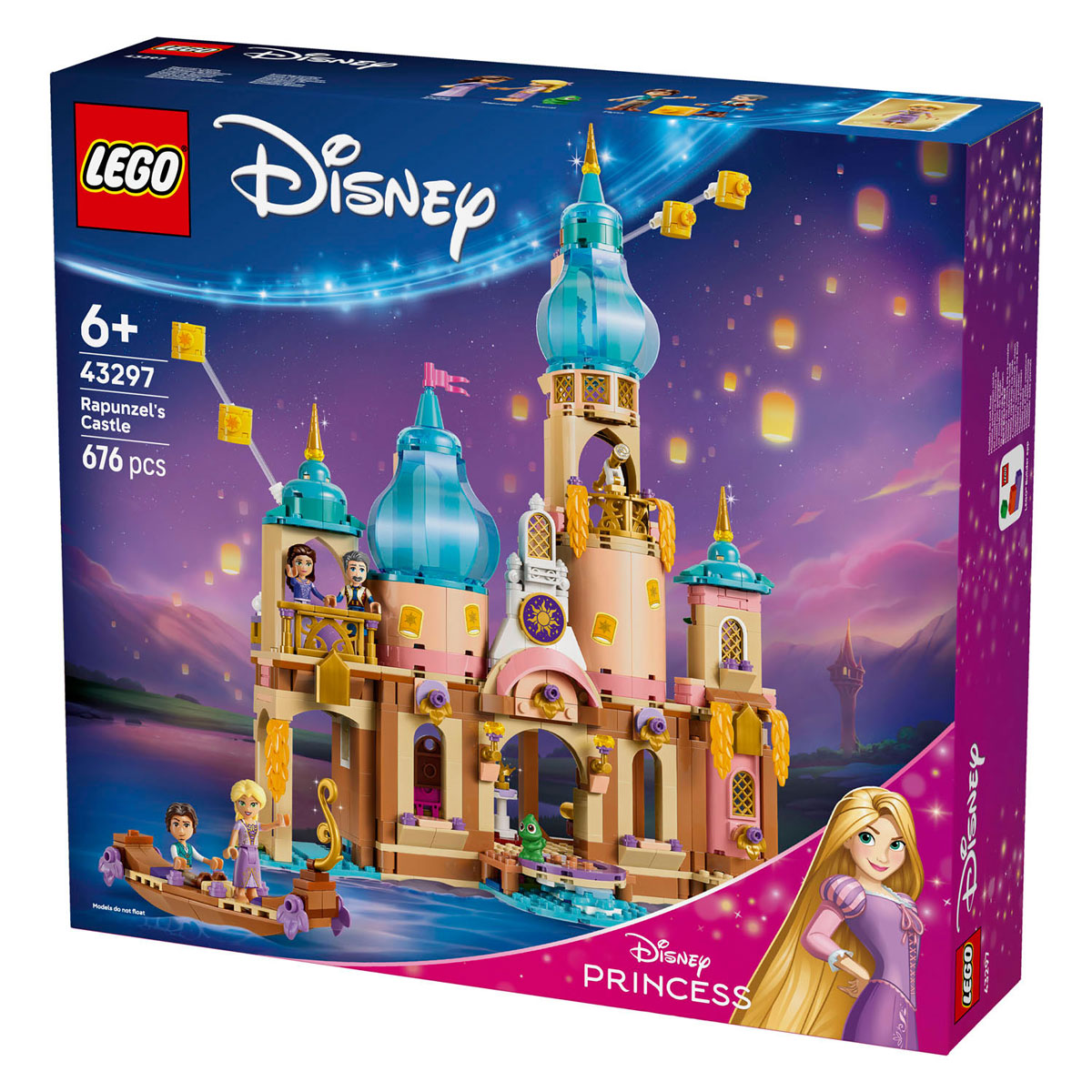 LEGO Disney Princess 43297 Rapunzels Kasteel