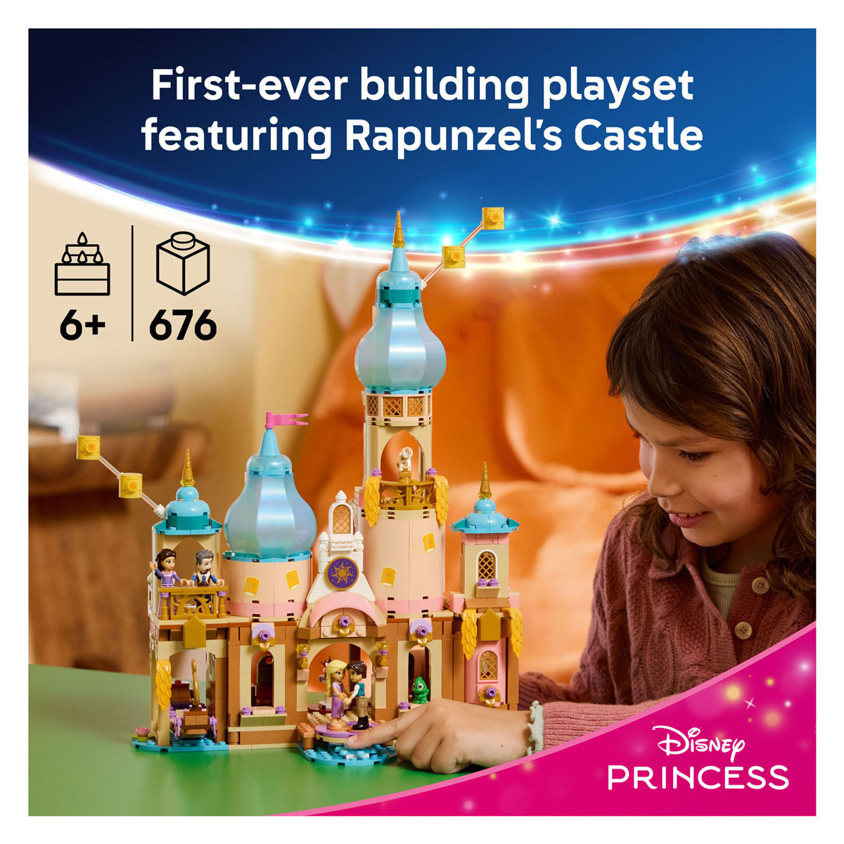 LEGO Disney Princess 43297 Rapunzels Kasteel