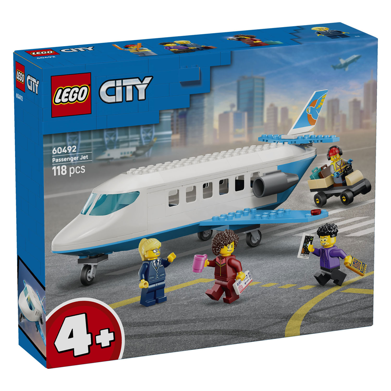 LEGO City 60492 Passagiersvliegtuig