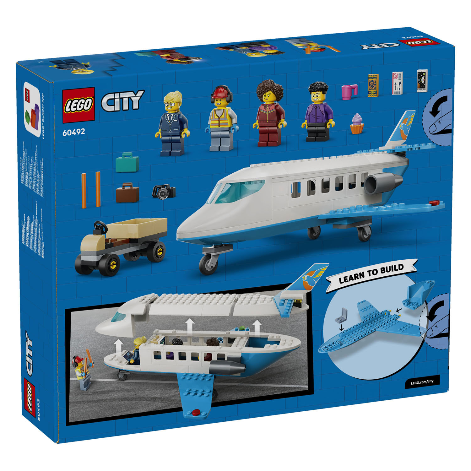 LEGO City 60492 Passagiersvliegtuig