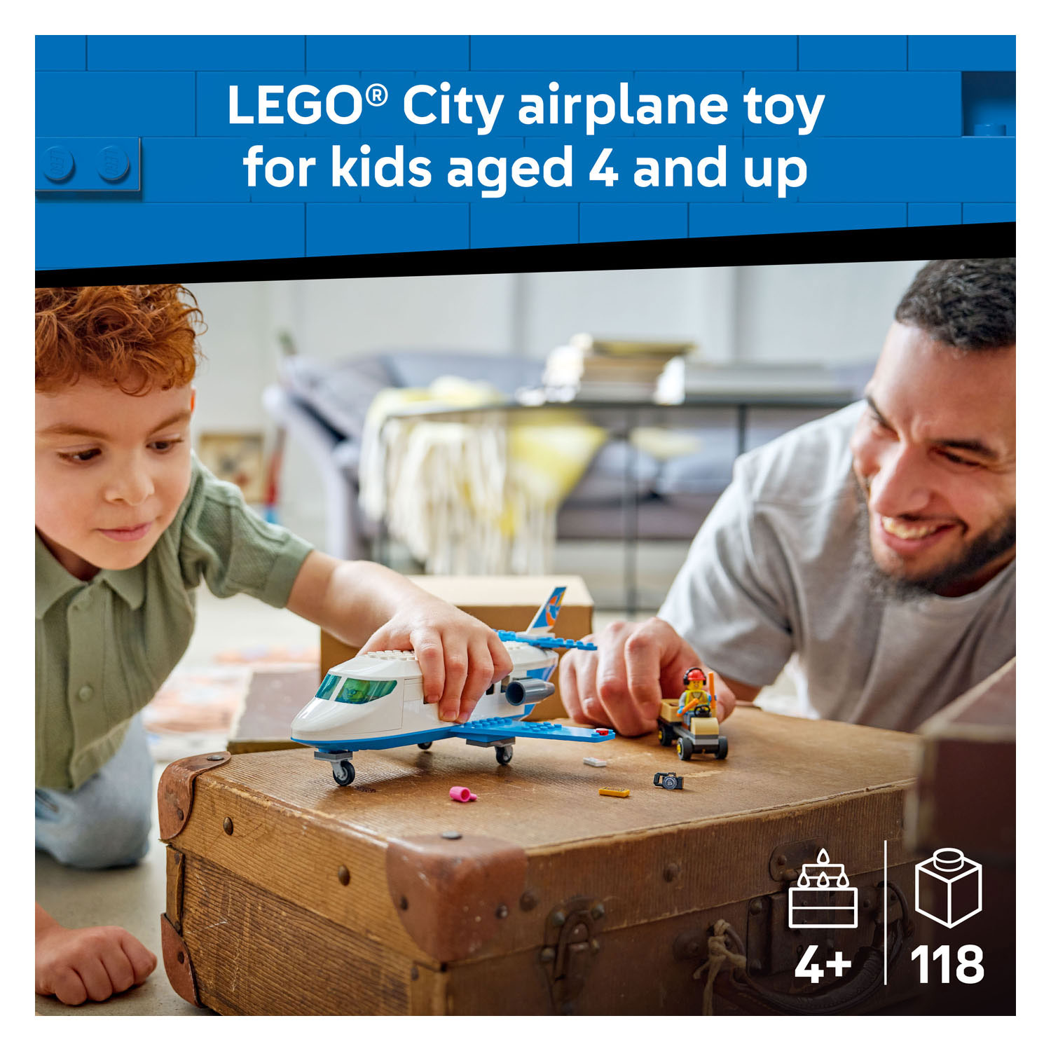 LEGO City 60492 Passagiersvliegtuig
