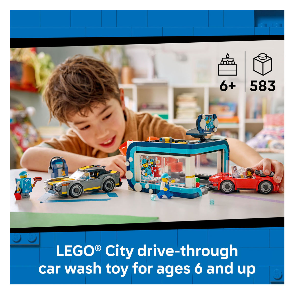 LEGO City 60497 Autowasstraat