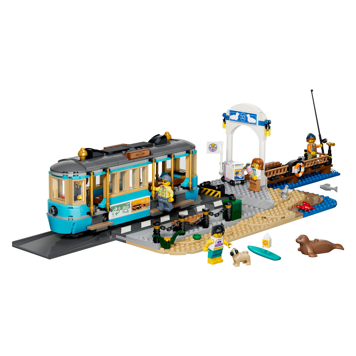 LEGO City 60506 Klassieke Strandtram