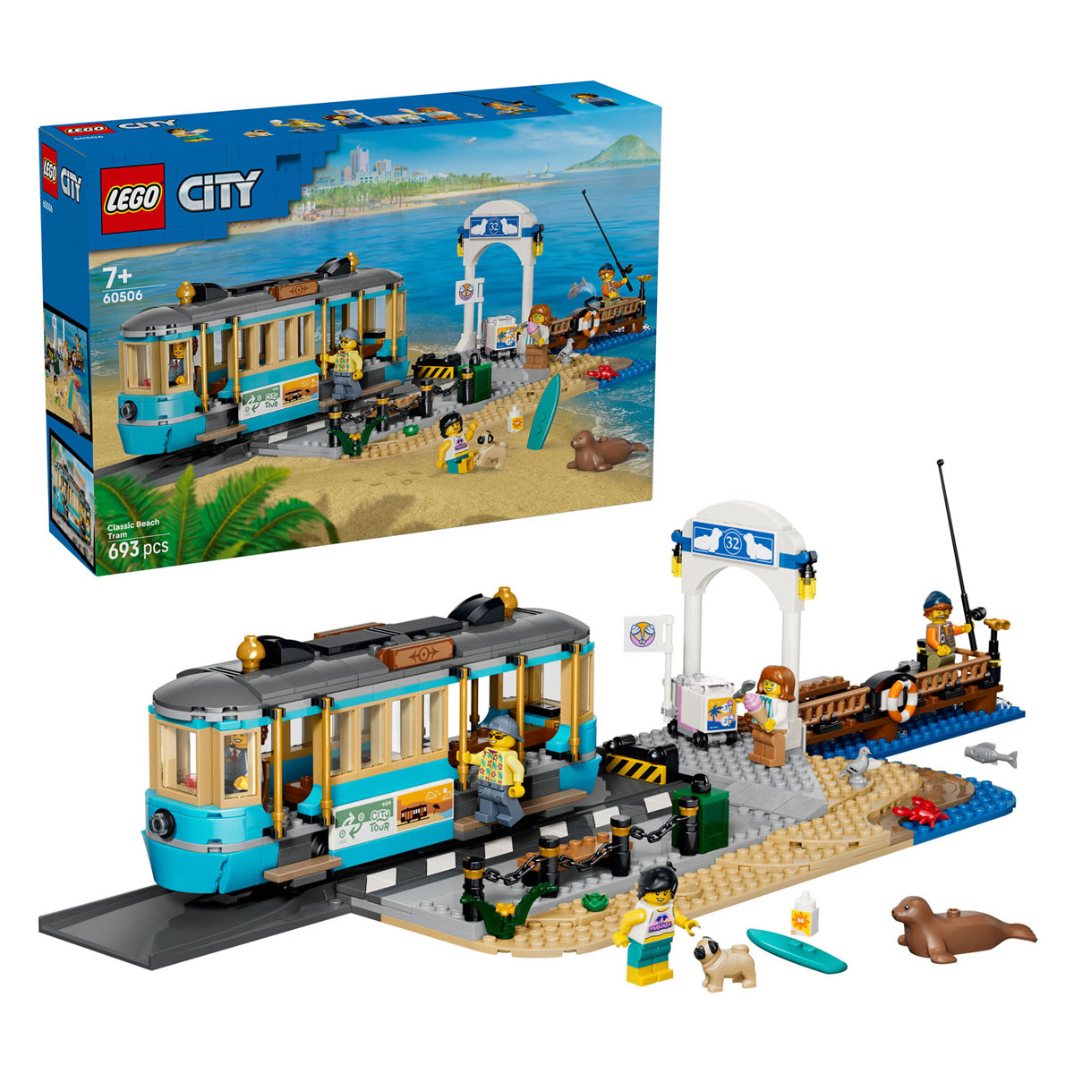 LEGO City 60506 Klassieke Strandtram