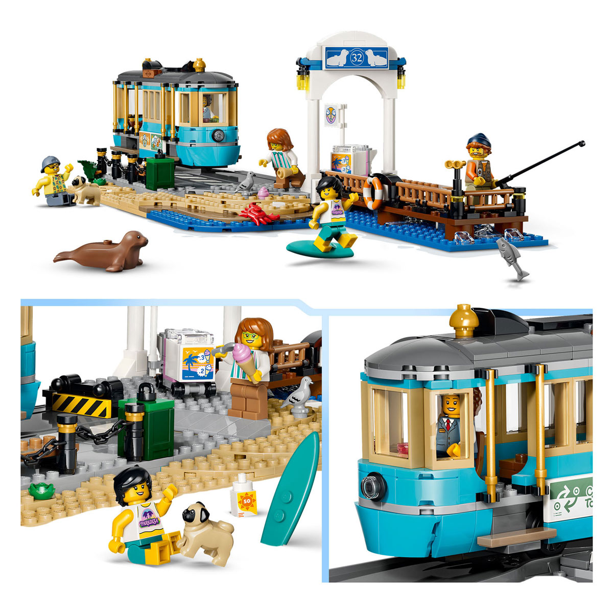 LEGO City 60506 Klassieke Strandtram