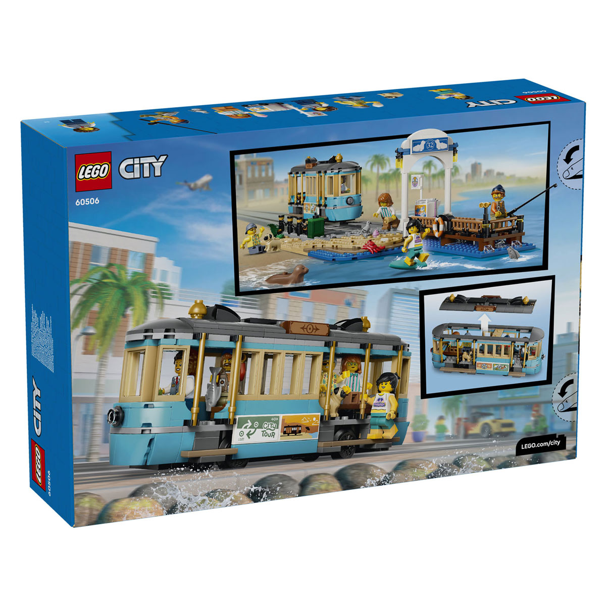 LEGO City 60506 Klassieke Strandtram