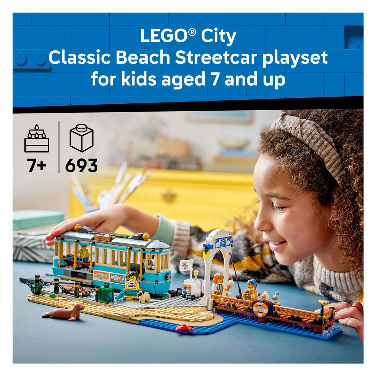 LEGO City 60506 Klassieke Strandtram