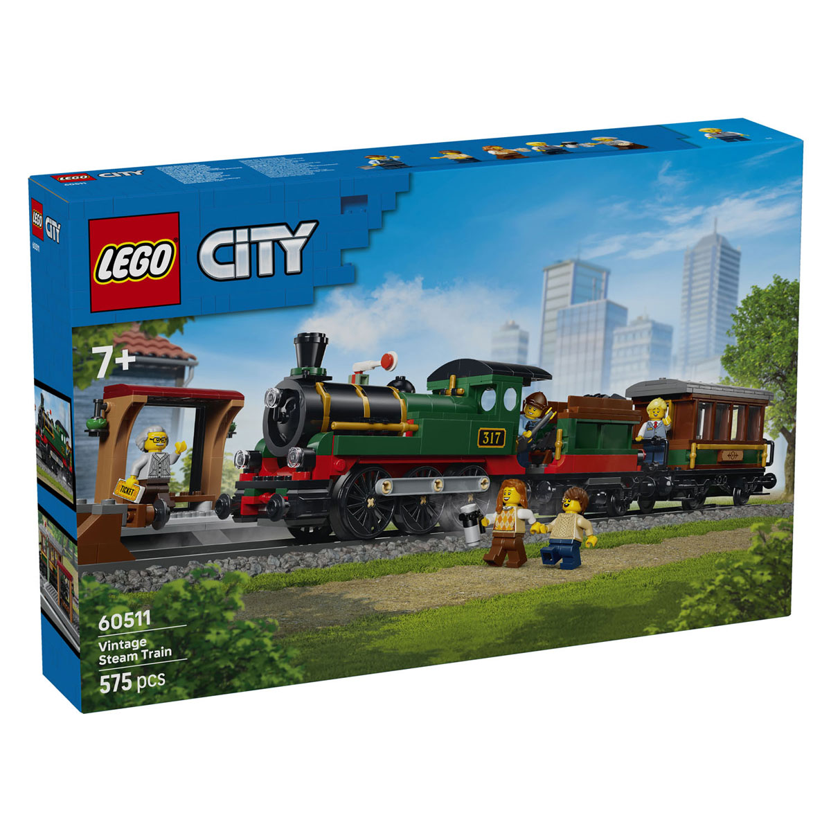 LEGO City 60511 Vintage Stoomtrein