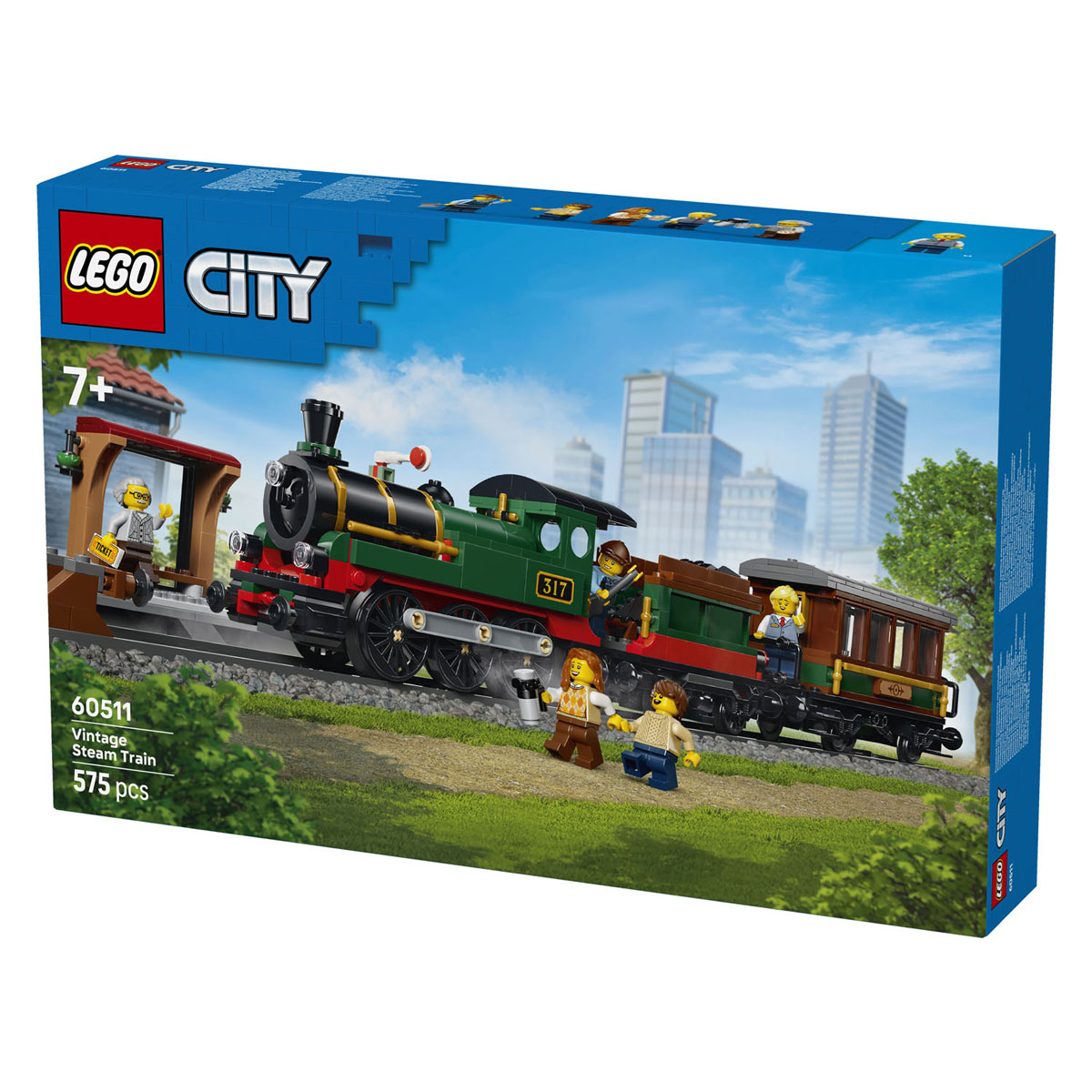 LEGO City 60511 Vintage Stoomtrein