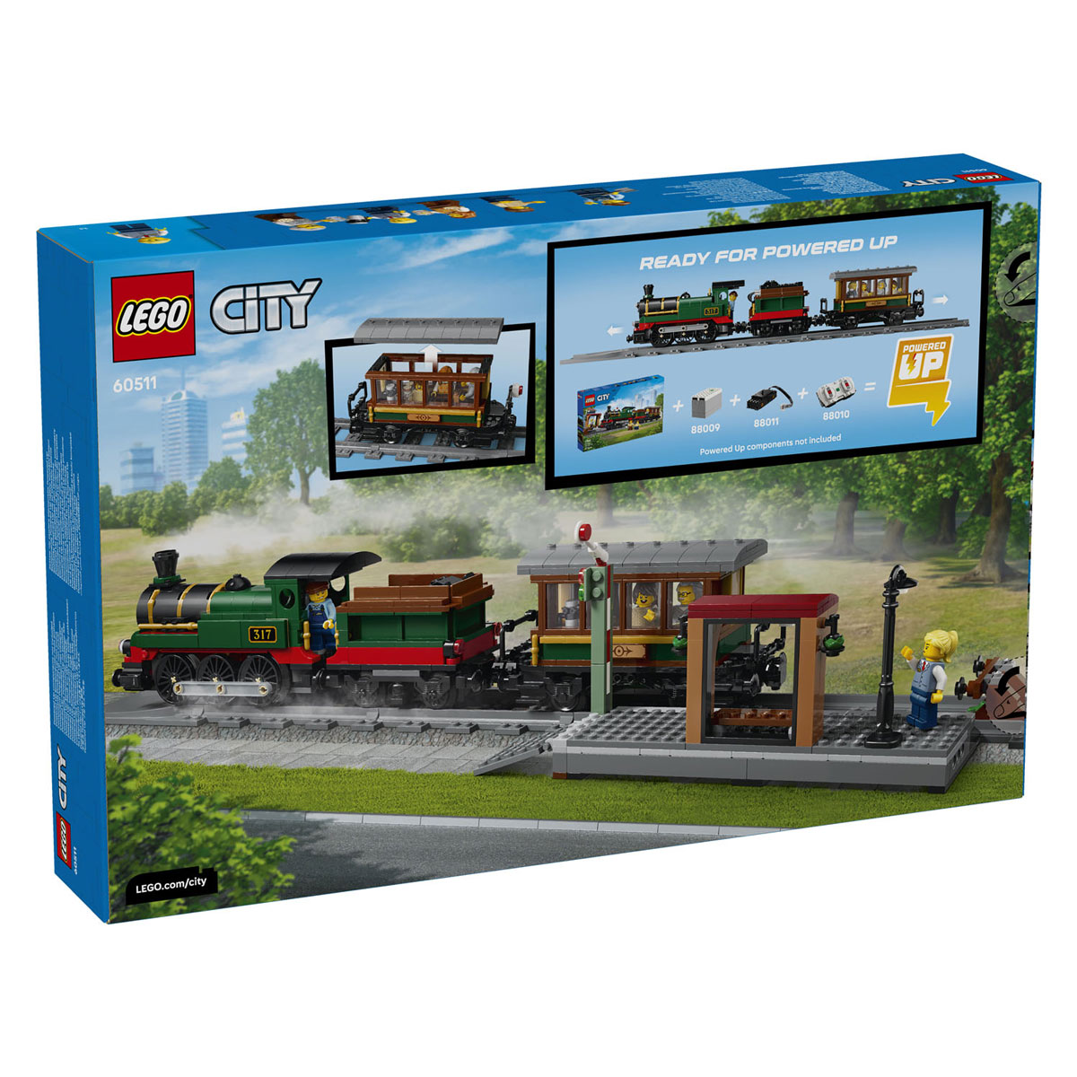 LEGO City 60511 Vintage Stoomtrein