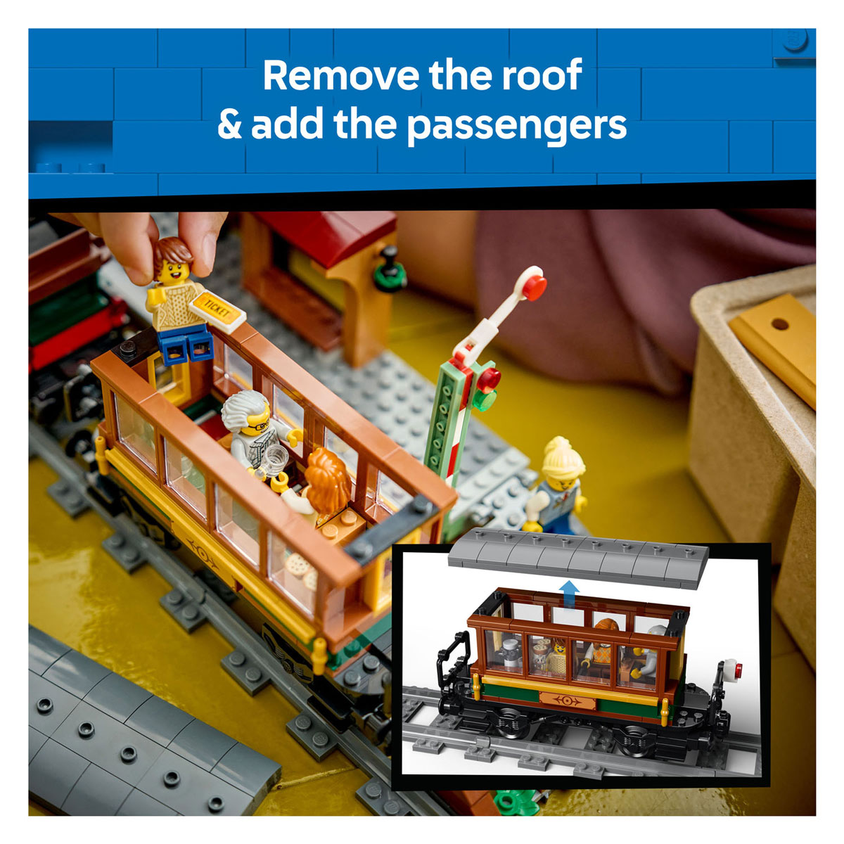 LEGO City 60511 Vintage Stoomtrein
