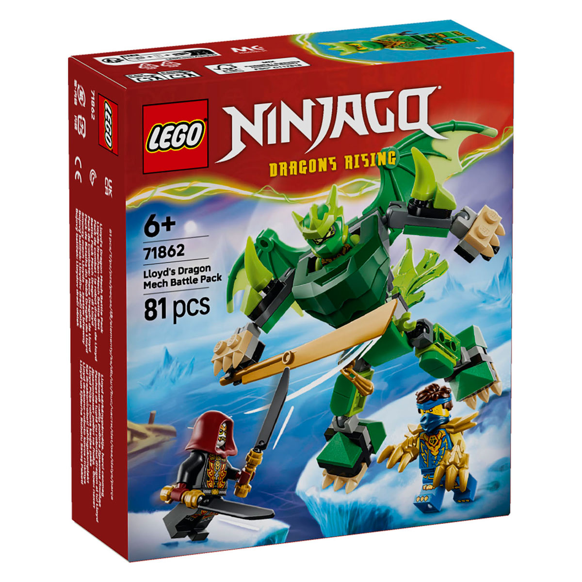 LEGO Ninjago 71862 Lloyds Drakenmecha Strijdpakket