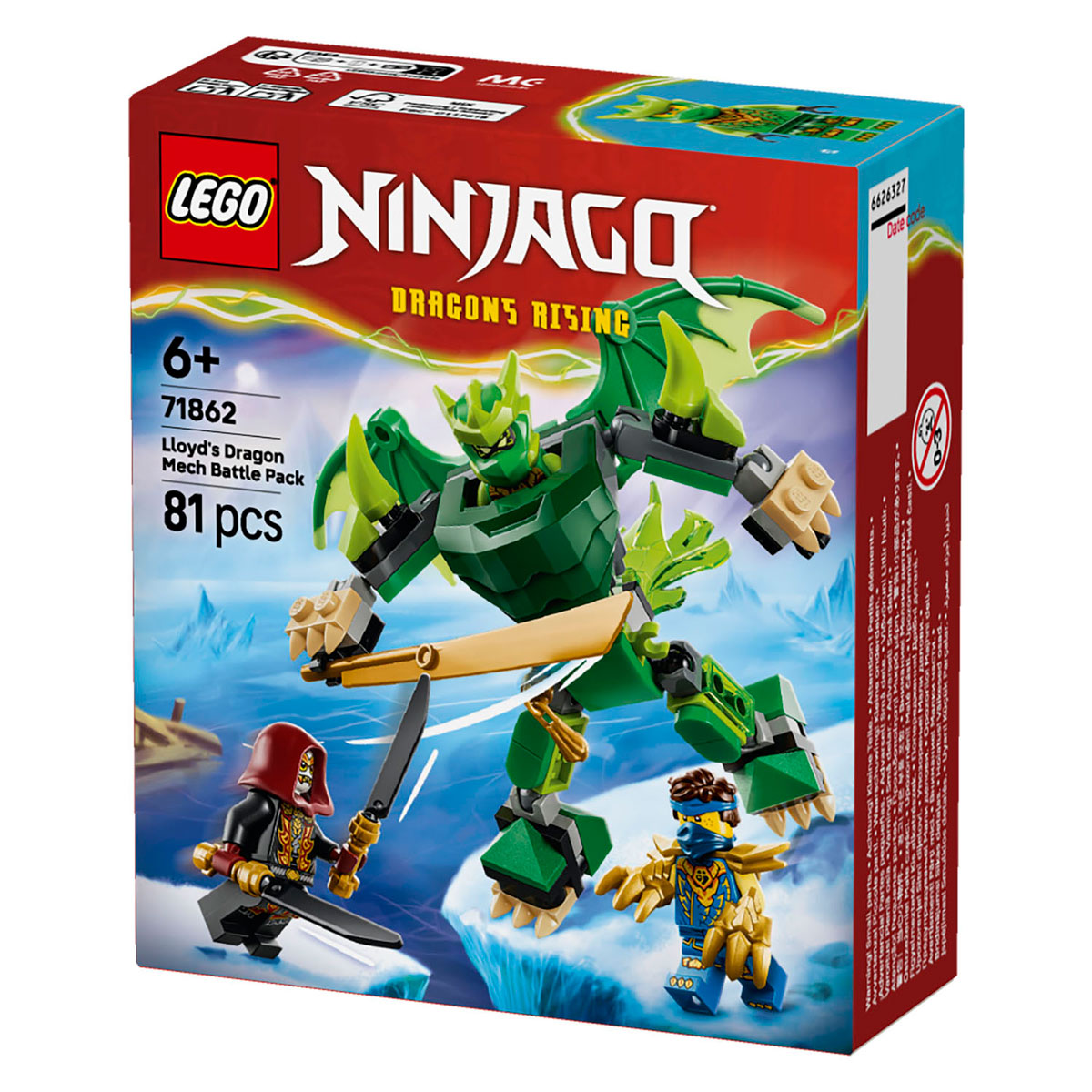 LEGO Ninjago 71862 Lloyds Drakenmecha Strijdpakket