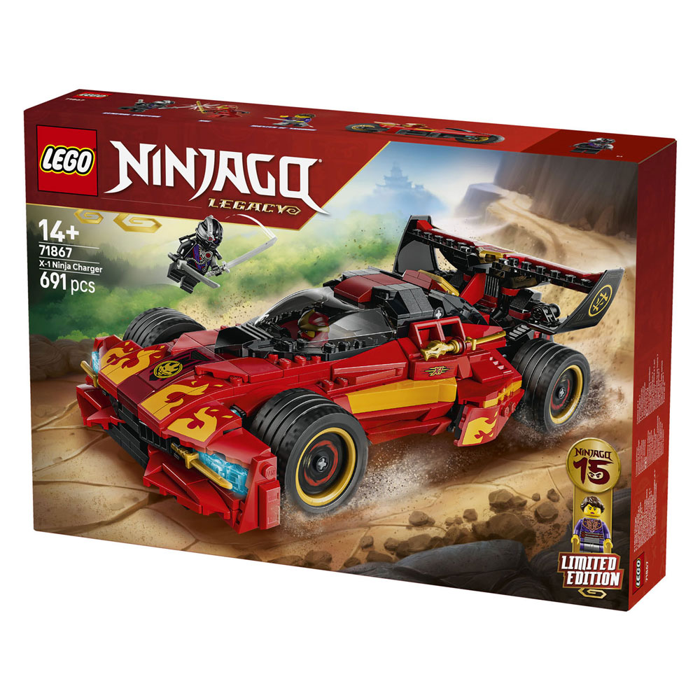 LEGO Ninjago 70727 15-jarig jubileum: X-1 Ninja Charger