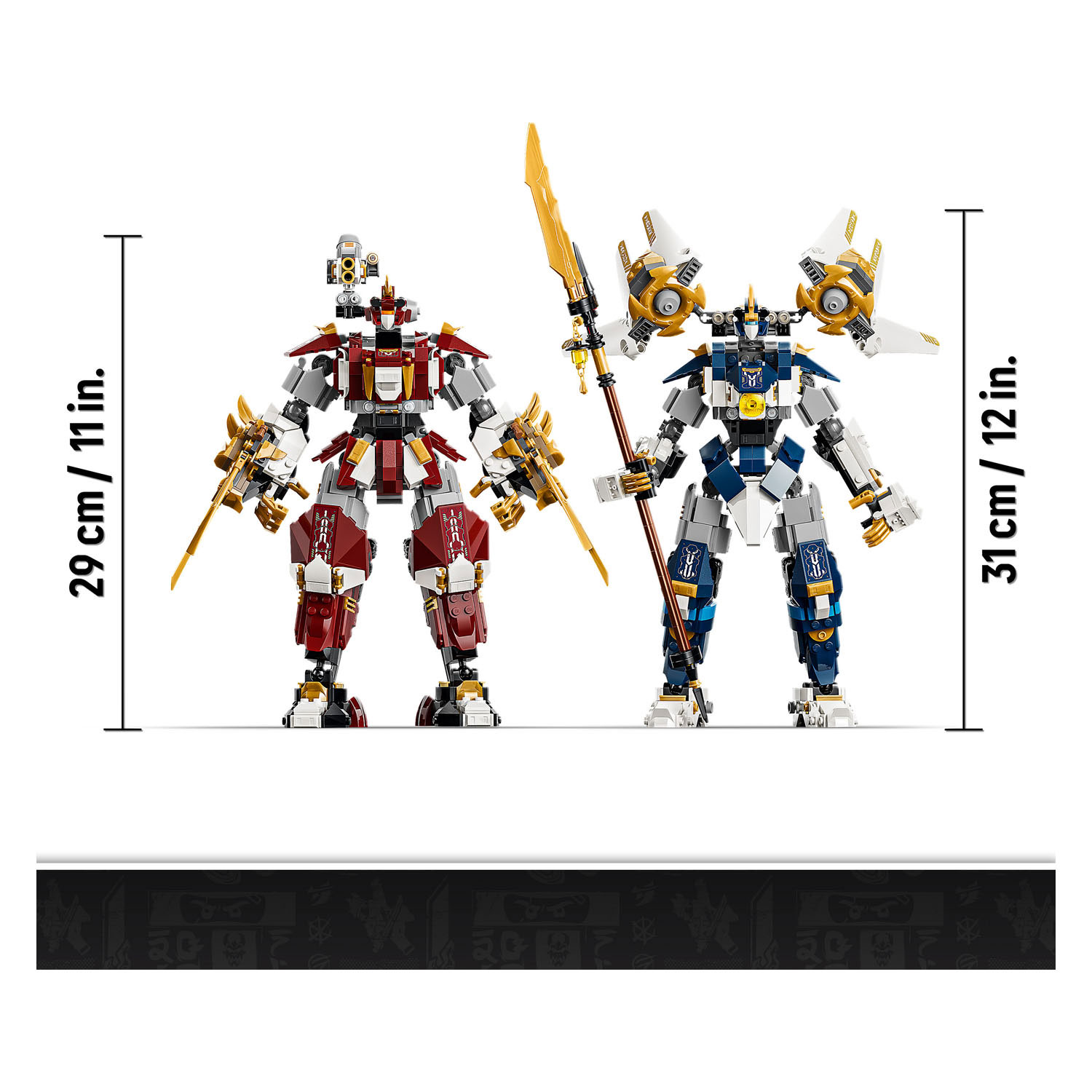 LEGO Ninjago 71870 De Twee Torenhoge Mecha