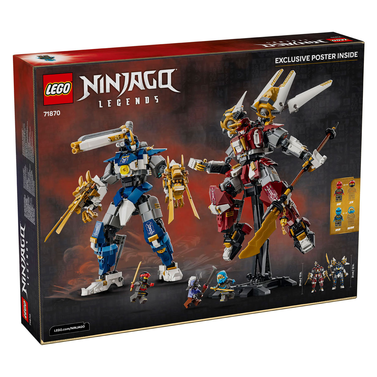 LEGO Ninjago 71870 De Twee Torenhoge Mecha