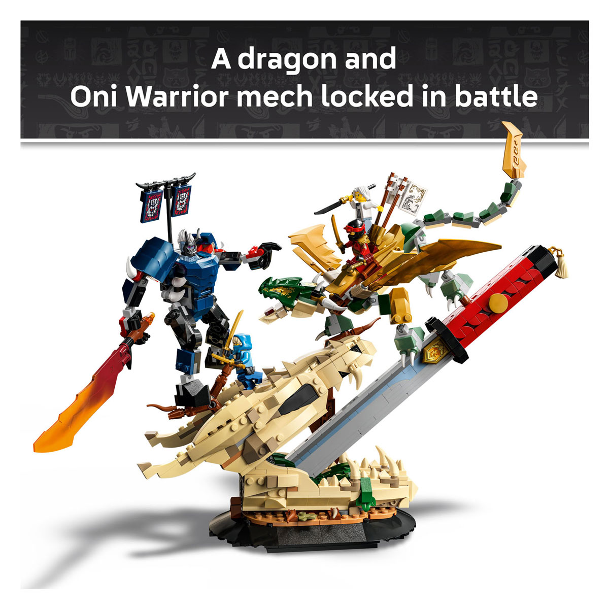 LEGO Ninjago 71871 Strijd bij het Drakenzwaard