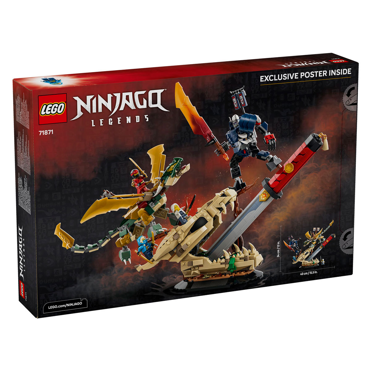 LEGO Ninjago 71871 Strijd bij het Drakenzwaard