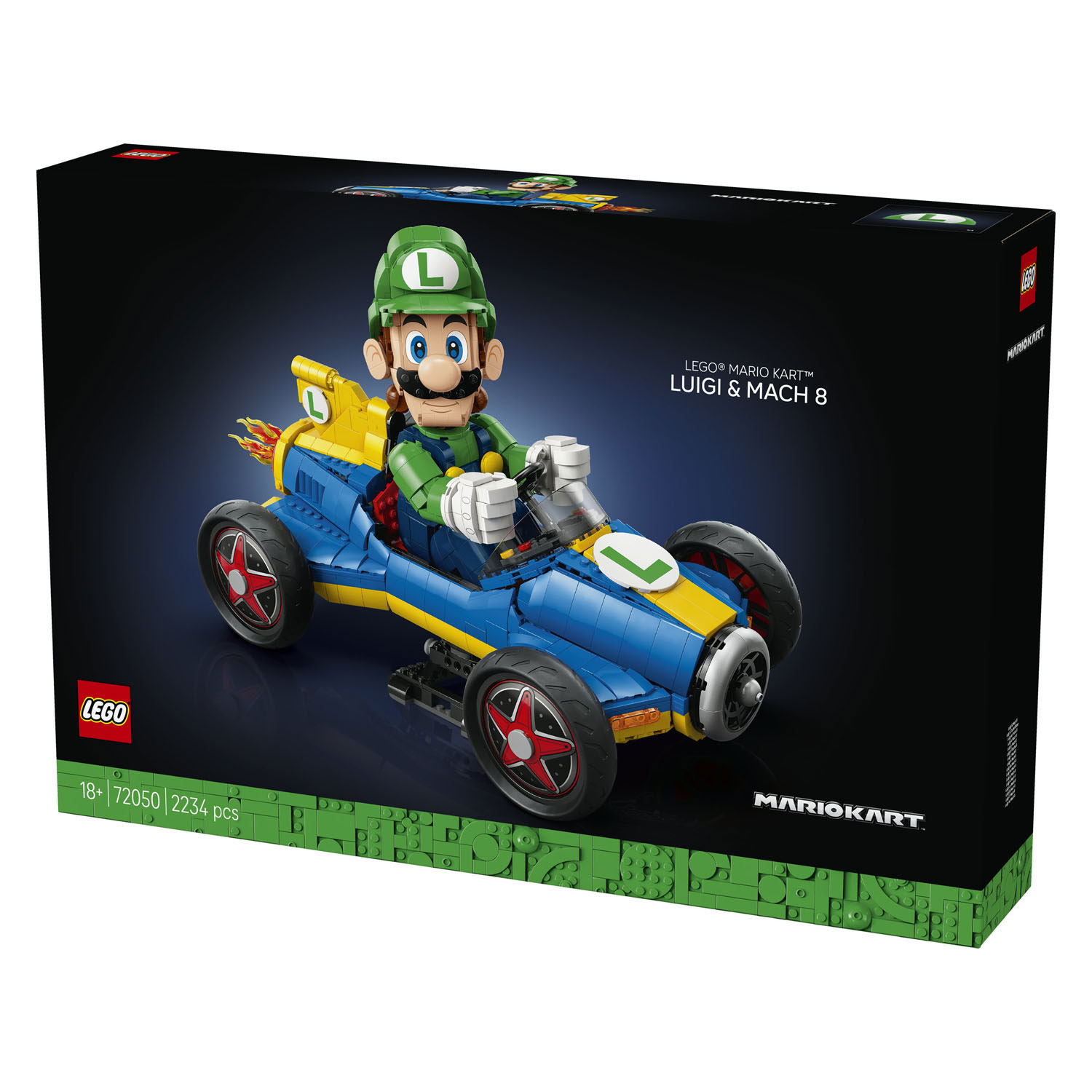 LEGO Super Mario 72050 Luigi en Mach 8