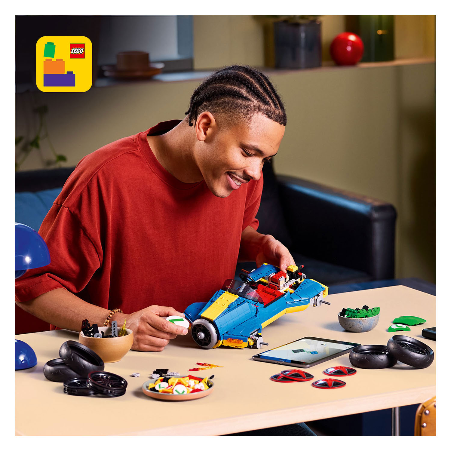 LEGO Super Mario 72050 Luigi en Mach 8