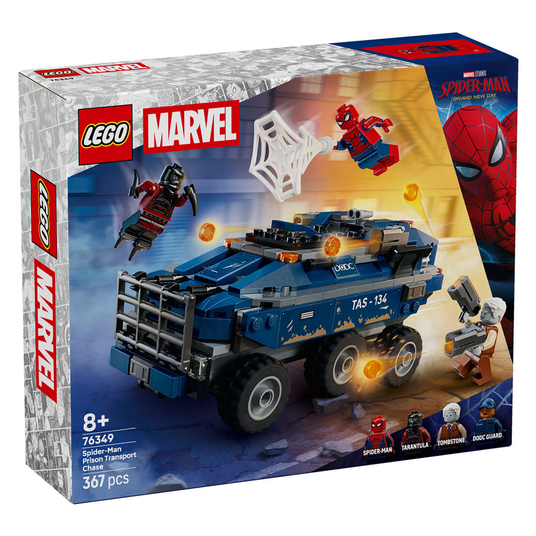 LEGO Marvel 76349 Spiderman Achtervolging van Gevangenistransport