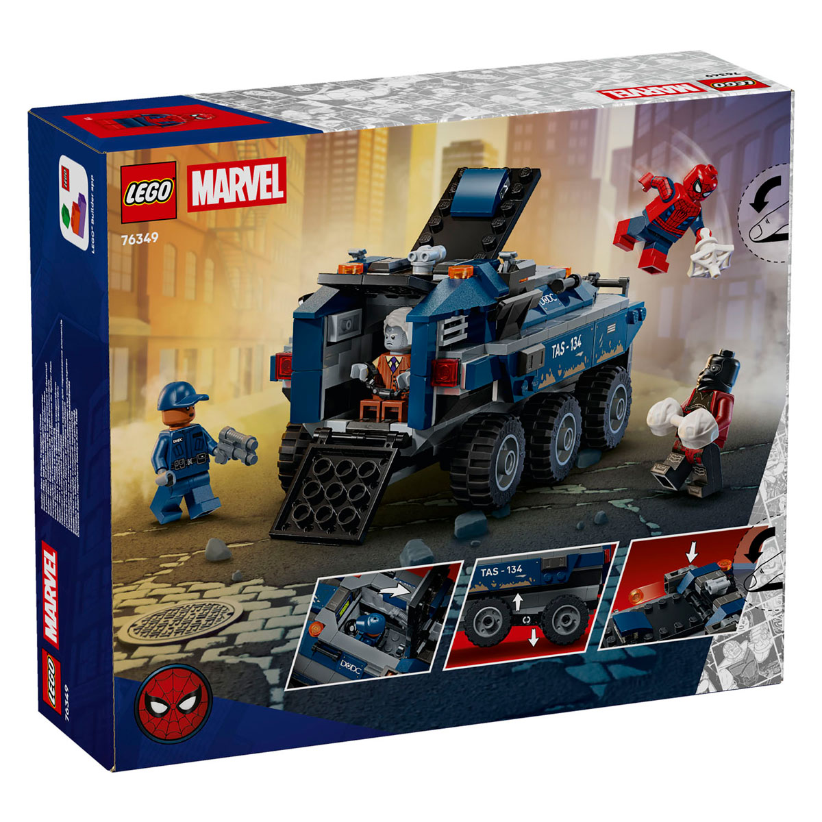 LEGO Marvel 76349 Spiderman Achtervolging van Gevangenistransport