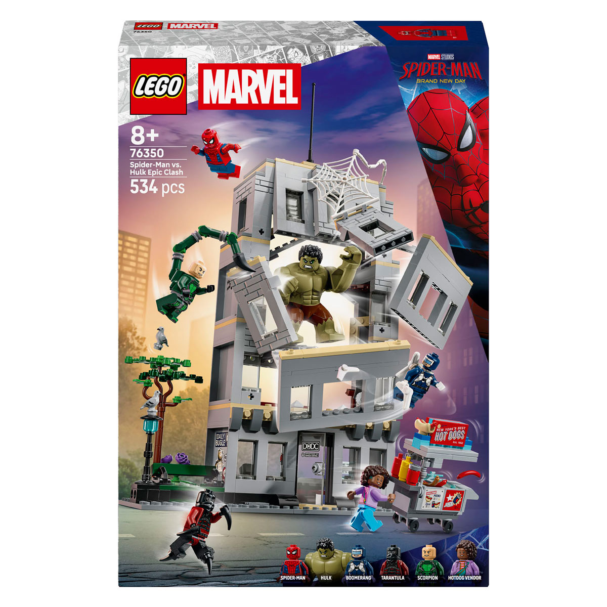 Lego Super Heroes 76350 Spider-Man contre Hulk