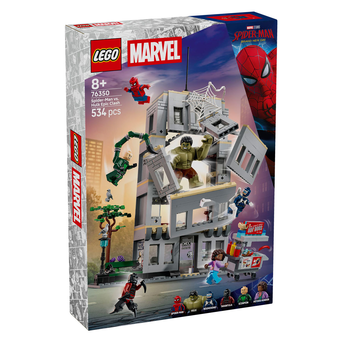 Lego Super Heroes 76350 Spider-Man contre Hulk