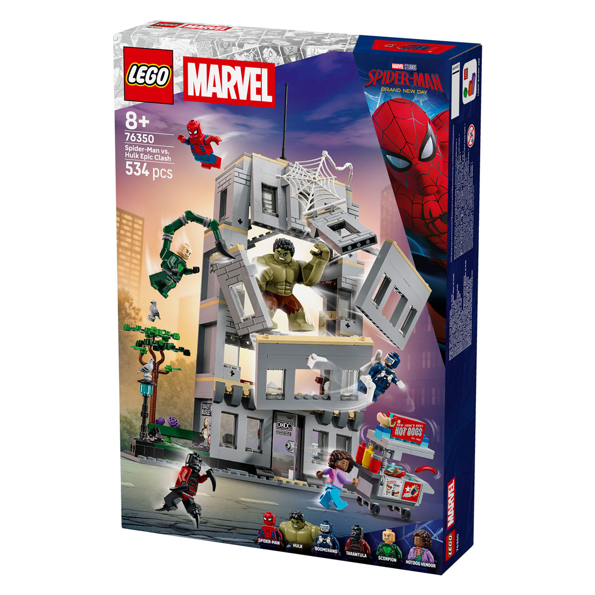 Lego Super Heroes 76350 Spider-Man contre Hulk