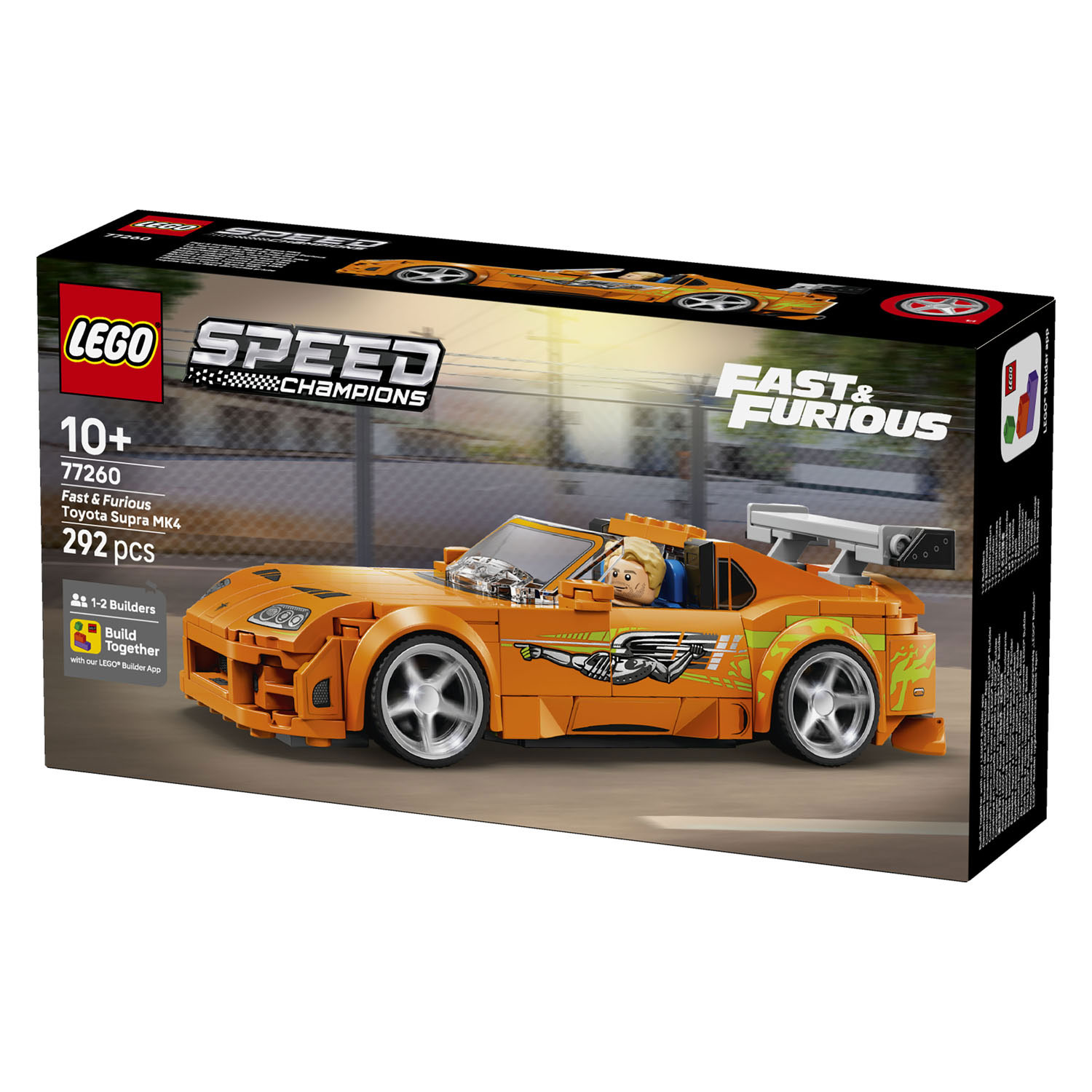 LEGO Speed Champions 77260 The Fast and The Furious Toyota Supra MK4