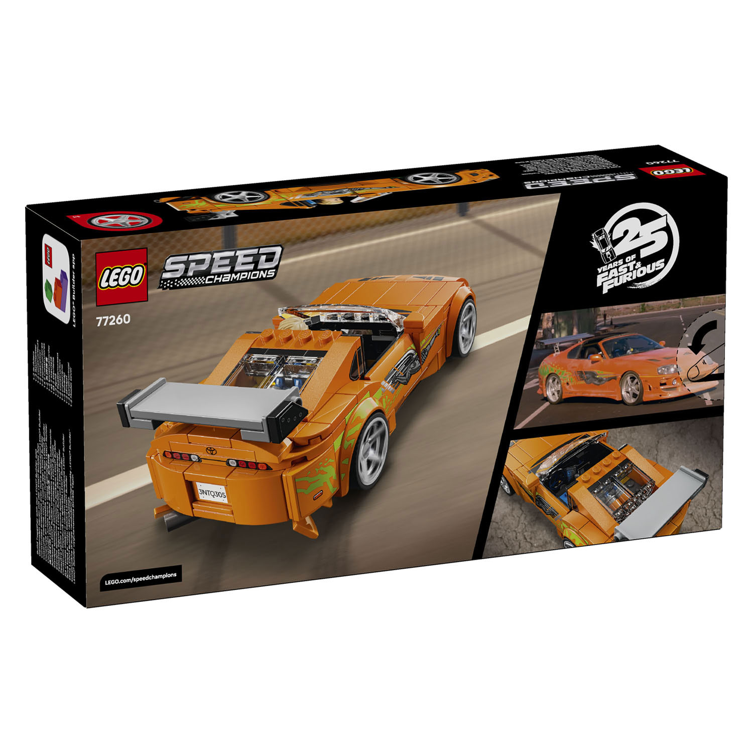 LEGO Speed Champions 77260 The Fast and The Furious Toyota Supra MK4