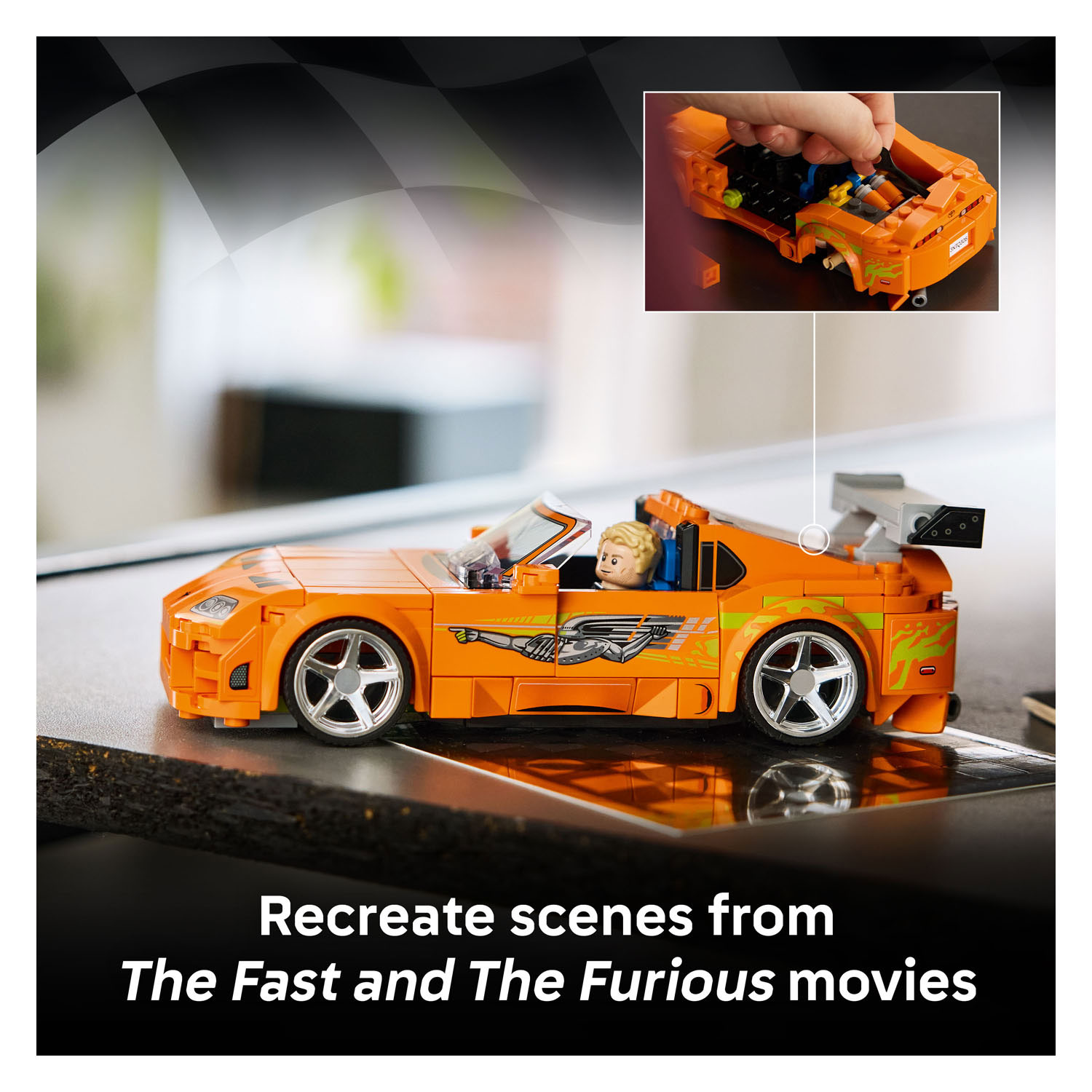 LEGO Speed Champions 77260 The Fast and The Furious Toyota Supra MK4