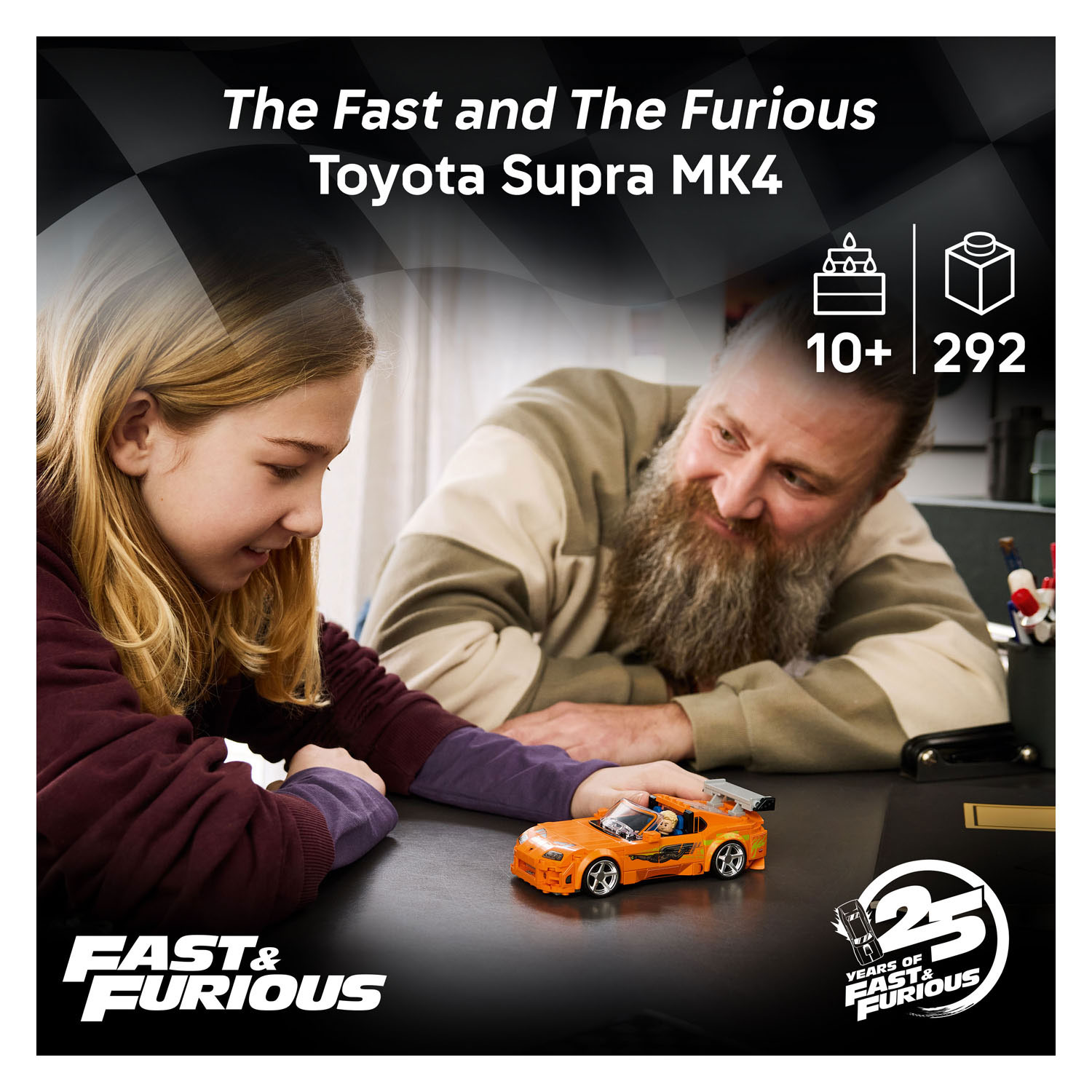 LEGO Speed Champions 77260 The Fast and The Furious Toyota Supra MK4