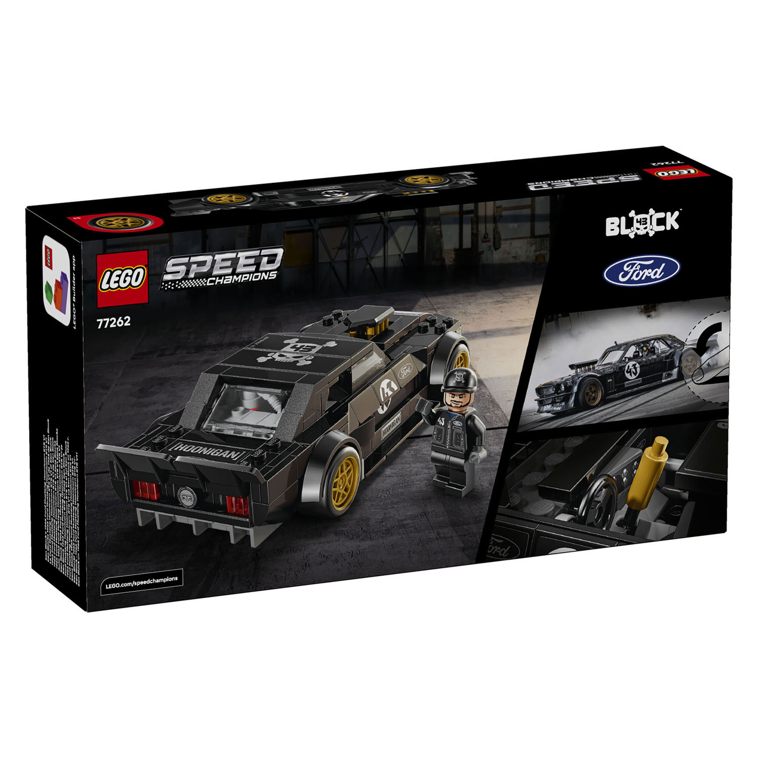 LEGO Speed Champions 77262 Ken Blocks 65 Ford Mustang Hoonicorn V1