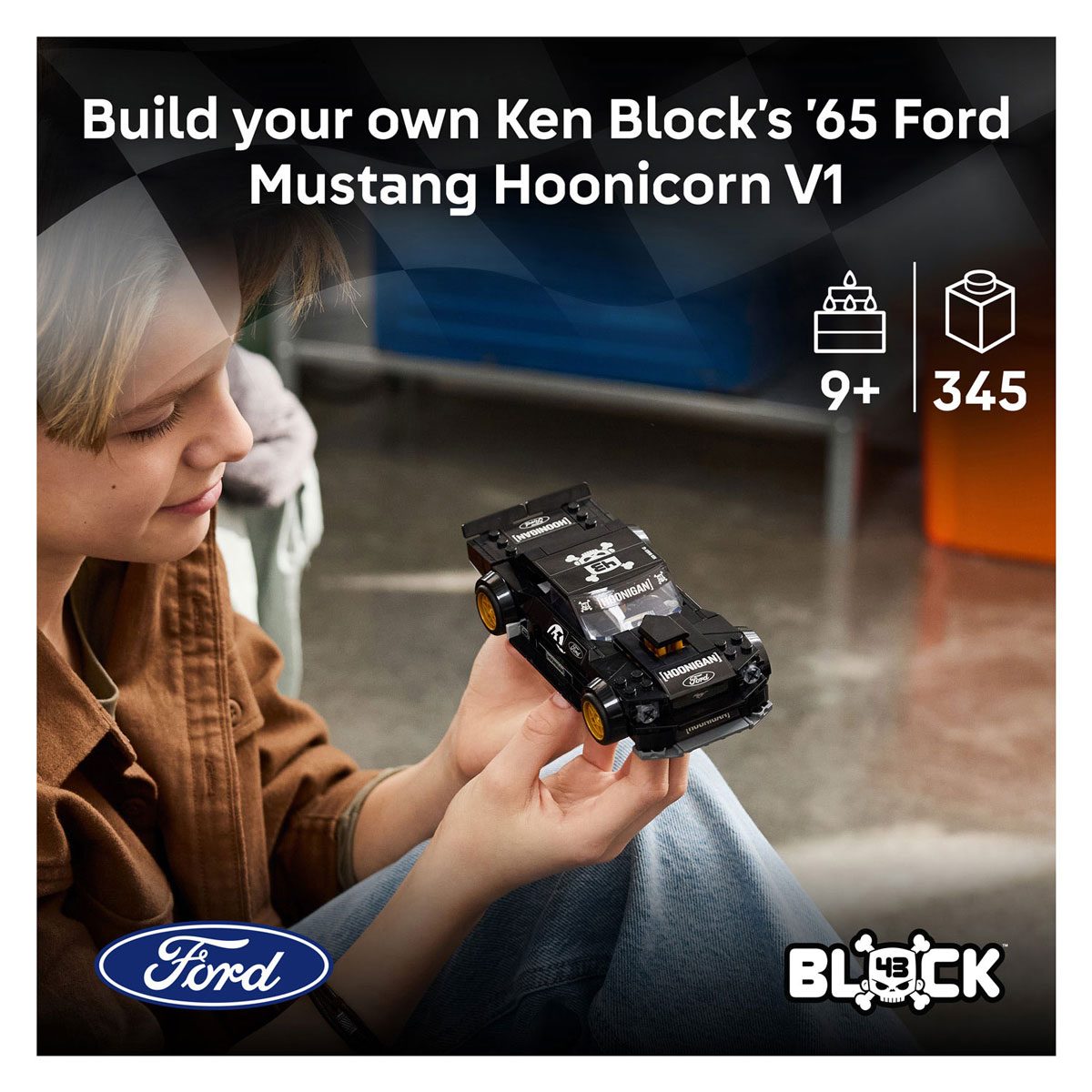 LEGO Speed Champions 77262 Ken Blocks 65 Ford Mustang Hoonicorn V1