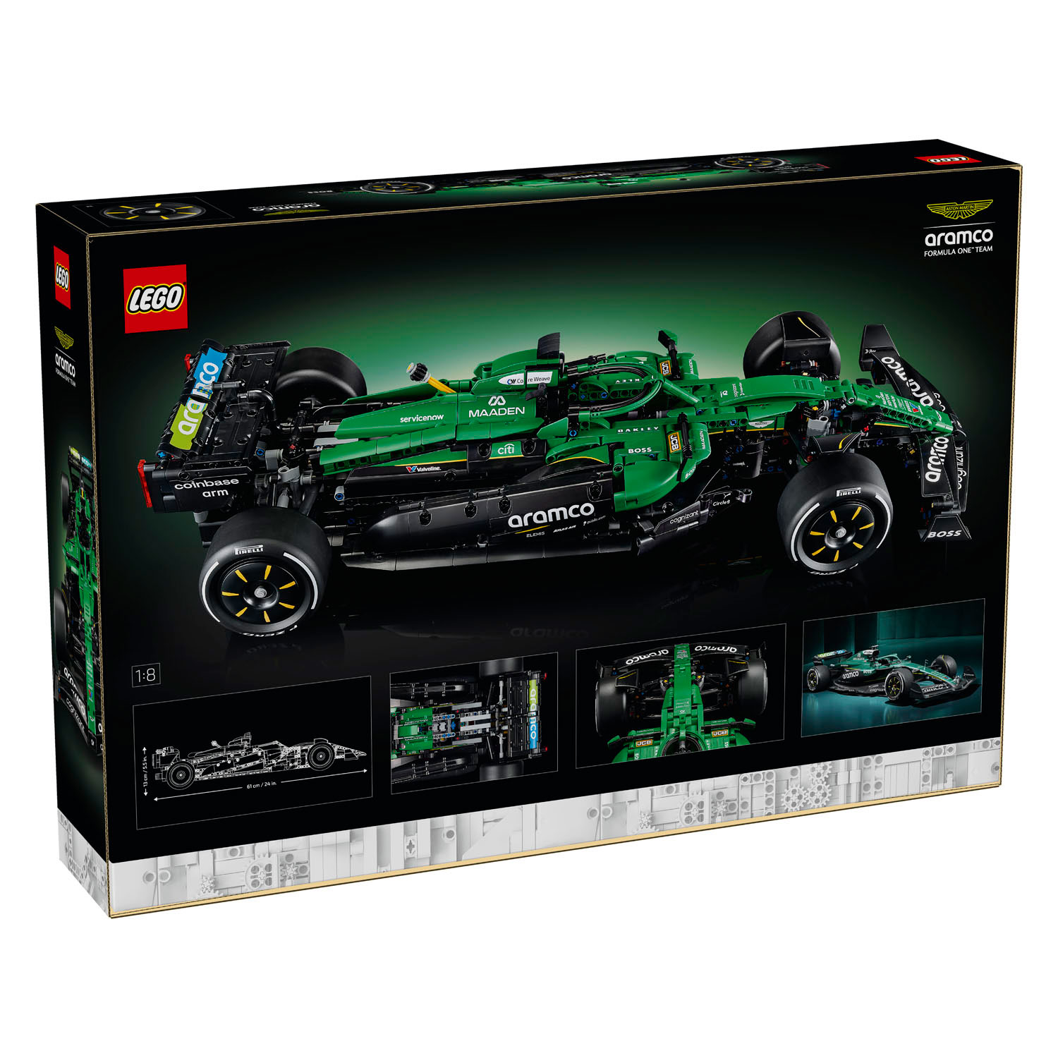 LEGO Technic 42240 Aston Martin Aramco AMR25 F1 Auto