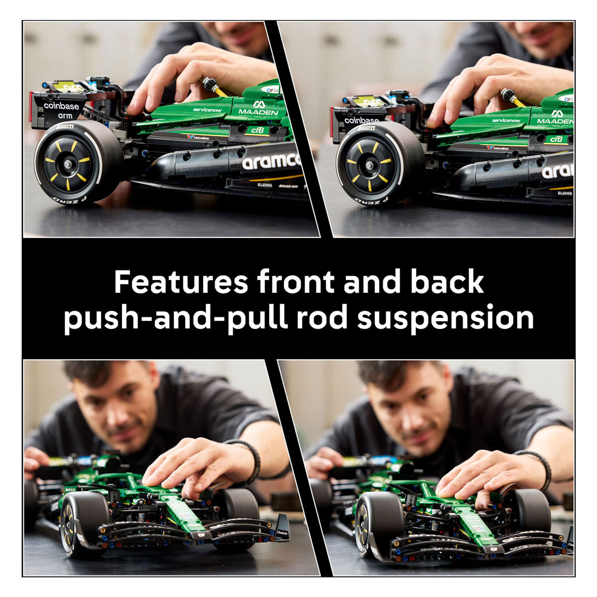 LEGO Technic 42240 Aston Martin Aramco AMR25 F1 Auto