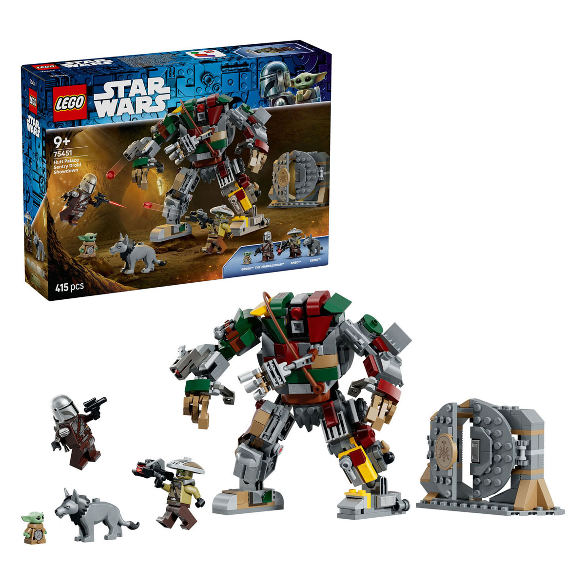 LEGO Star Wars 75451 Paleis van de Hutt Sentry Droid Confrontatie